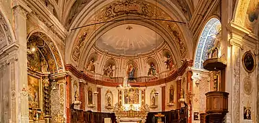 Intérieur de l'église