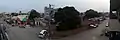 Vue panoramique sur le quartier zogbo de Cotonou