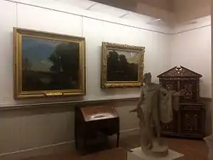 Vue d'une salle du musée (décembre 2016)