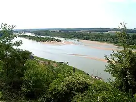 La Loire en amont de Limeray.