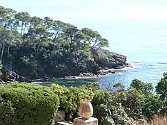 Vue sur la pointe du Figuier.