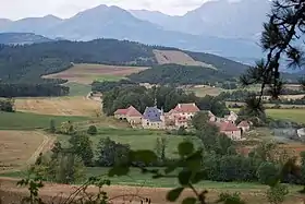 Le château de Cornillon-en-Trièves.