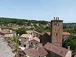 La tour de l'Horloge avant restauration.