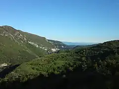 Vallée encaissée de l’Estoublaïsse.