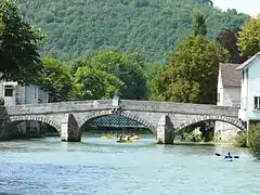 Pont sur la Loue à Vuillafans