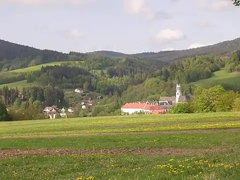 Panorama de Vyšší Brod.