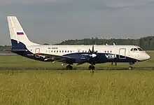 Ilyushin Il-114 portant la nouvelle livrée en 2007