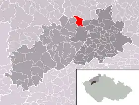 Localisation de Výškov