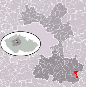 Localisation de Výžerky