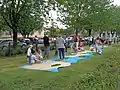 Jeux d'enfants pendant le « Boulevard de l'art et du sport », 2017