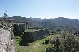 Vue sur les remparts est.