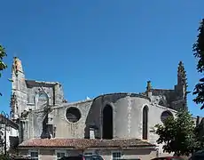 Chevet de l'église Saint-Martin.