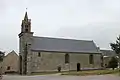 La chapelle Sainte-Barbe : vue extérieure d'ensemble.