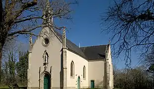 La chapelle de Plas-Kaër (1874).