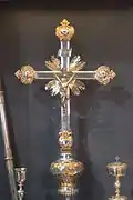 Trésor : croix de procession.