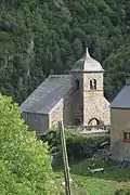 L'église Saint-Pierre-aux-Liens d'Éget-Village.