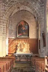 Autel de la chapelle du rosaire