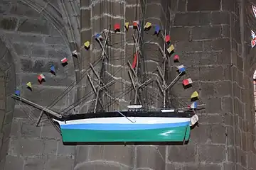 Maquette de bateau ex-voto