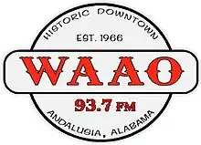 Description de l'image WAAO-FM Historic Radio Logo.jpg.