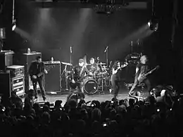 We Are the Fallen en concert à l'Irving Plaza en mai 2010.