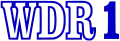 Logo de WDR 1 de 1968 à 1989