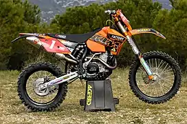 Modèle enduro.