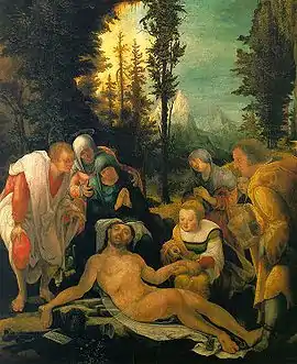 Wolf Huber, 1524La Déploration du ChristParis, Musée du Louvre