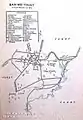 Plan de la ville en 1918