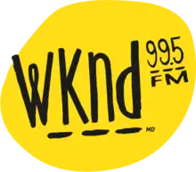Description de l'image WKND 99,5 FM logo.png.