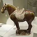 Statue de cheval sous la dynastie Tang