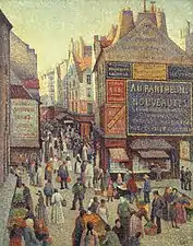 La Rue Mouffetard (1889-1890), musée d'art d'Indianapolis.