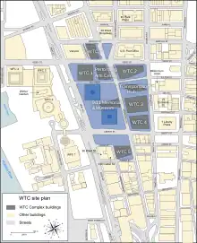 Plans de reconstruction du site du WTC