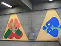 Œuvre d'art dans la station