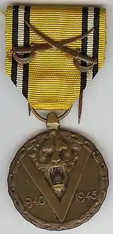 Médaille commémorative de la guerre 1940-1945