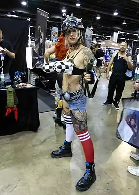 Cosplay de Tank Girl (2013).