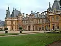 Le Waddesdon Manor dans le Buckinghamshire édifié en 1874.