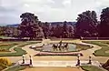 Part of the gardens at Waddesdon Manor.