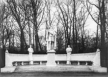 Monument de l'allée de la Victoire (aujourd'hui disparue) de Berlin en l'honneur du margrave Waldemar le Grand de Brandebourg