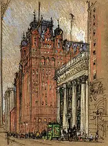 L'ancien Waldorf-Astoria en 1904-1908.