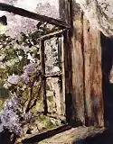 Valentin Serov.  Fenêtre ouverte. Lilas. Étude. 1886