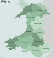 Comté historique du pays de Galles