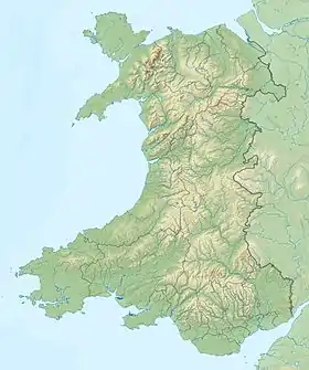 (Voir situation sur carte : pays de Galles)