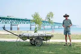 Pont Mackinac, Michigan (États-Unis).