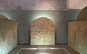Intérieur d'une tombe du IVe siècle.