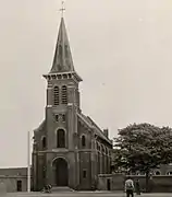 L'église réparée.