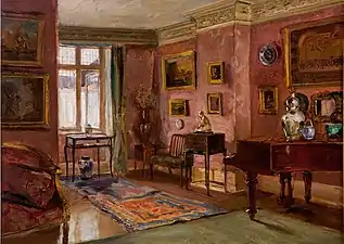 The Front Parlor, après 1909.