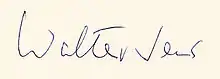 signature de Walter Jens