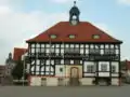L'hôtel de ville de Waltershausen.