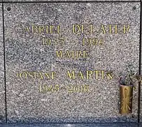 Tombe de Gabriel Delater.