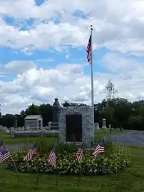 Le mémorial de la Première Guerre mondiale au cimetière d'East Bangor